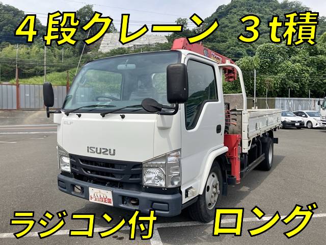 ISUZU Elf Truck (With 4 Steps Of Cranes) TPG-NKR85R 2017 59,522km