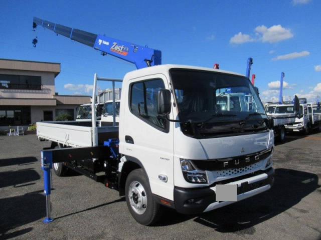 MITSUBISHI FUSO Canter Truck (With 5 Steps Of Cranes) 2PG-FEB80 2023 198km