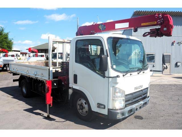 ISUZU Elf Truck (With 3 Steps Of Cranes) TKG-NMR85AN 2013 71,000km