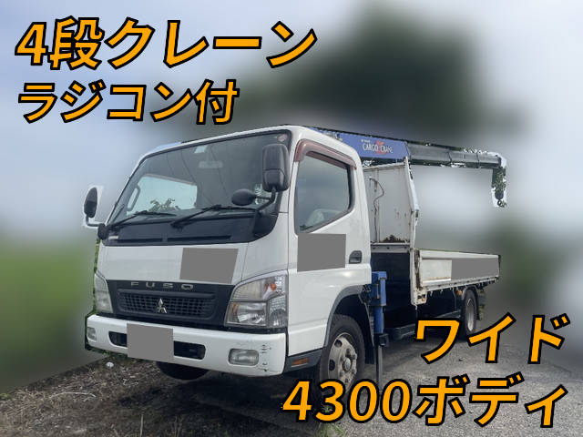 MITSUBISHI FUSO Canter Truck (With 4 Steps Of Cranes) PDG-FE83DY 2010 339,986km