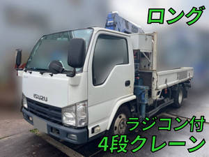 ISUZU Elf Truck (With 4 Steps Of Cranes) BKG-NKR85R 2009 308,537km_1