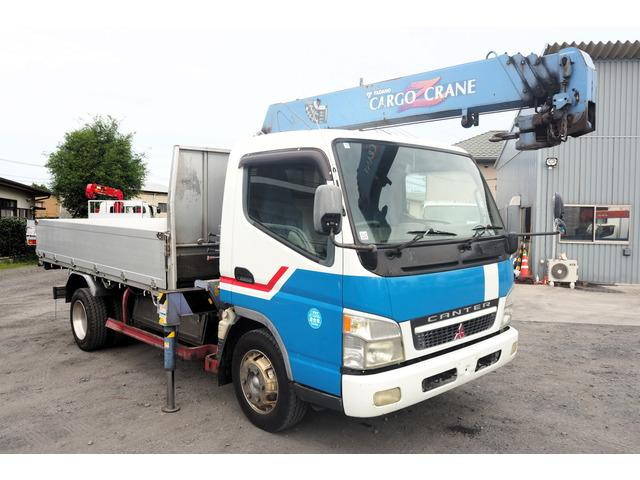 MITSUBISHI FUSO Canter Truck (With 4 Steps Of Cranes) KK-FE83EEN 2002 723,000km