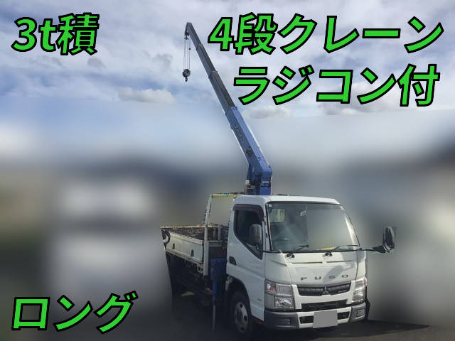MITSUBISHI FUSO Canter Truck (With 4 Steps Of Cranes) TKG-FEA50 2014 155,172km