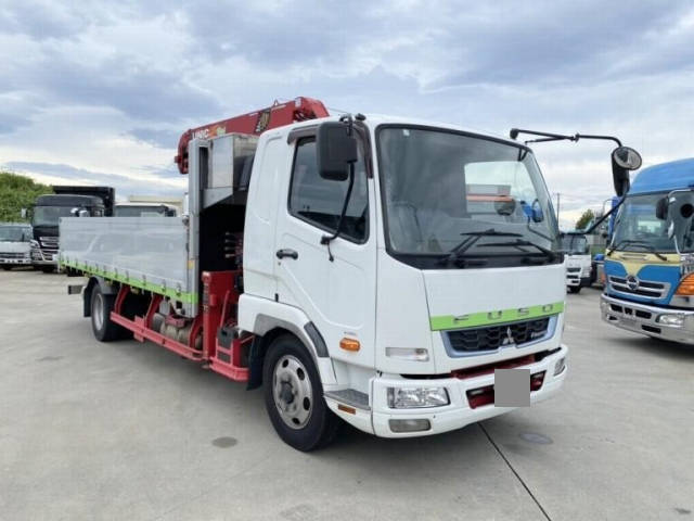 MITSUBISHI FUSO Fighter Truck (With 3 Steps Of Cranes) 2KG-FK61F 2018 309,000km