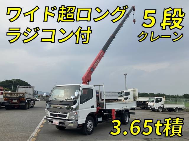 MITSUBISHI FUSO Canter Truck (With 5 Steps Of Cranes) PA-FE83DGY 2006 112,754km