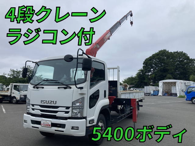 ISUZU Forward Truck (With 4 Steps Of Cranes) TKG-FRR90S1 2017 41,710km