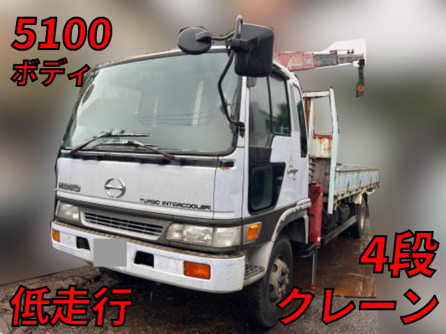 HINO Ranger Truck (With 4 Steps Of Cranes) KC-FD1JKBA 1995 50,092km