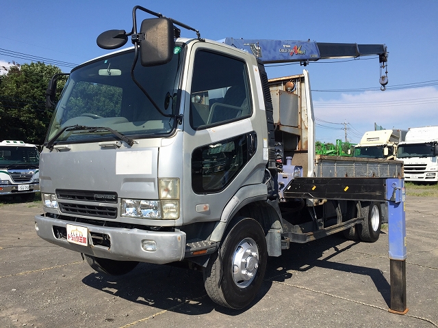 MITSUBISHI FUSO Fighter Truck (With 3 Steps Of Cranes) KK-FK71GG 2004 368,323km