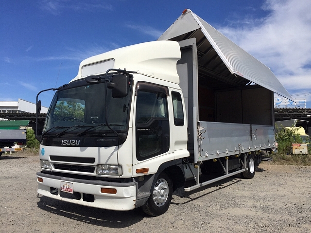 ISUZU Forward Aluminum Wing PA-FRR34L4 2004 490,000km