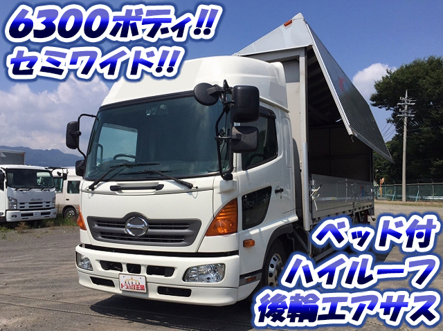 HINO Ranger Aluminum Wing SKG-FD7JLAG 2012 338,328km