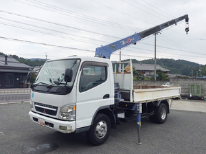 MITSUBISHI FUSO Canter Truck (With 4 Steps Of Cranes) KK-FE83EEN 2003 231,181km_1