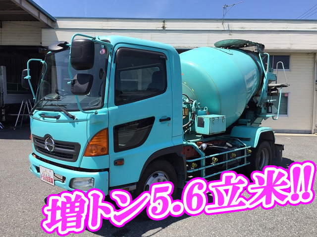 HINO Ranger Mixer Truck KL-FJ1JDEA 2003 298,302km