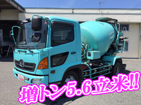 HINO Ranger Mixer Truck KL-FJ1JDEA 2003 298,302km_1