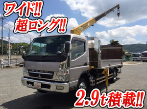 MITSUBISHI FUSO Canter Truck (With 4 Steps Of Cranes) PDG-FE83DY 2007 323,914km_1