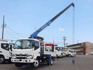 HINO Dutro Truck (With 3 Steps Of Cranes) TKG-XZU650M 2016 46,680km_1