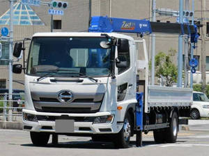 HINO Ranger Truck (With 4 Steps Of Cranes) 2KG-FD2ABA 2023 2,000km_1