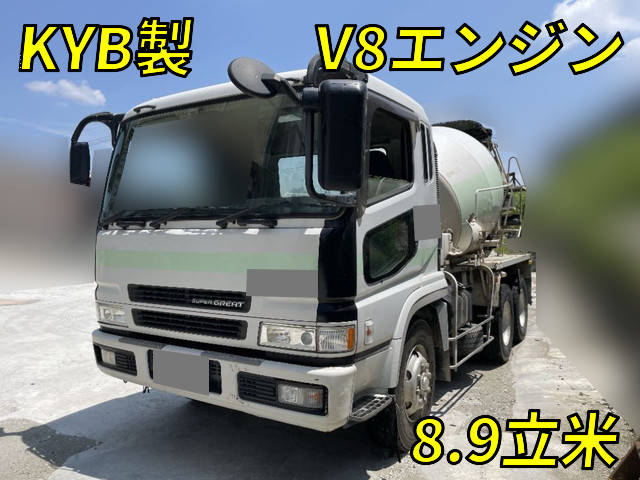 MITSUBISHI FUSO Super Great Mixer Truck KL-FV50KJXD 2004 424,958km