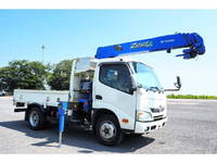 HINO Dutro Truck (With 4 Steps Of Cranes) TKG-XZU640M 2012 146,000km_1
