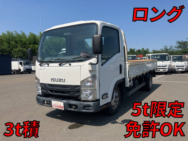 ISUZU Elf Flat Body TPG-NMR85AR 2015 142,236km