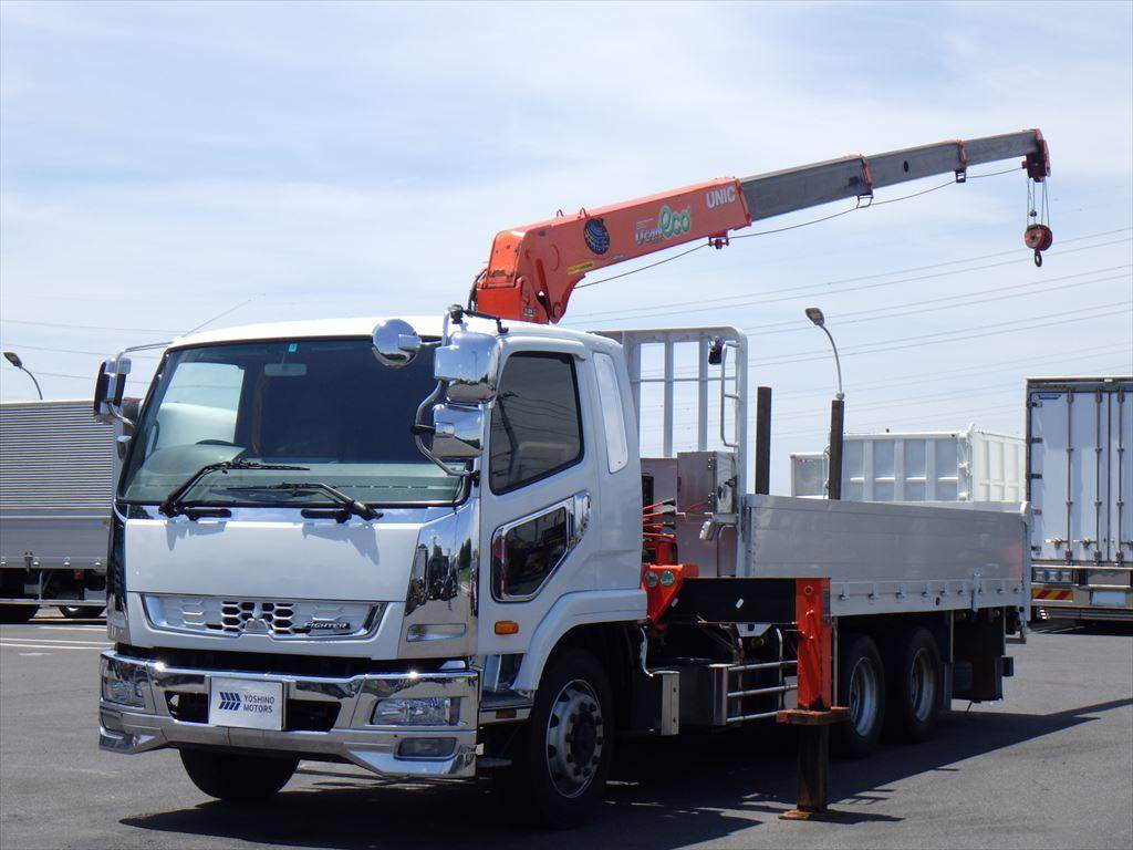 MITSUBISHI FUSO Fighter Truck (With 4 Steps Of Cranes) QDG-FQ62F 2017 374,000km