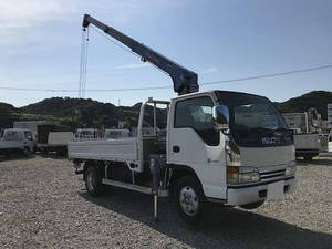 ISUZU Elf Truck (With 3 Steps Of Cranes) KK-NKR71LR 2001 77,176km_1