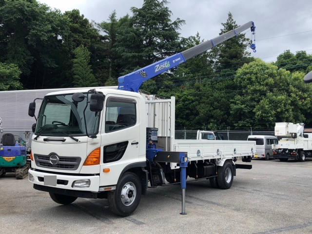 HINO Ranger Truck (With 4 Steps Of Cranes) TKG-FC9JKAP 2013 47,680km