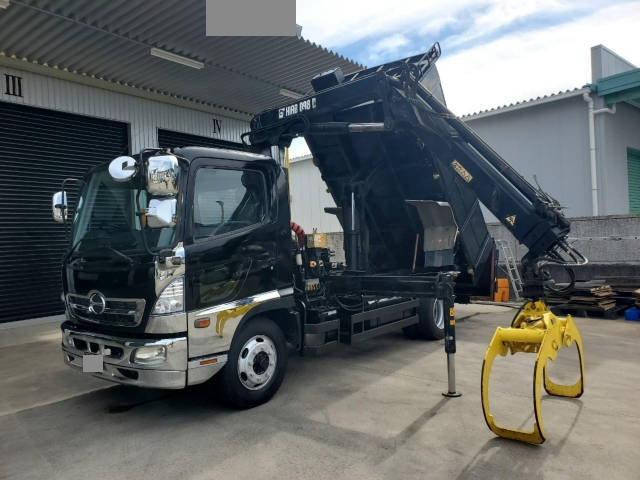 HINO Ranger Dump (With Crane) KS-FJ7JGFA 2004 163,000km