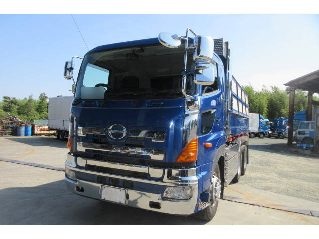 HINO Profia Dump QKG-FS1EKAA 2013 504,736km