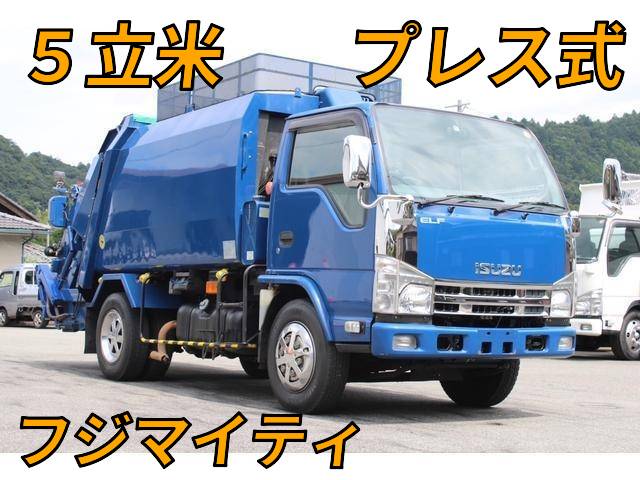 ISUZU Elf Garbage Truck TKG-NKR85N 2013 146,000km_1