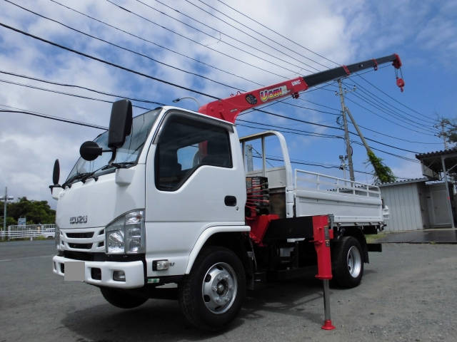 ISUZU Elf Truck (With 4 Steps Of Cranes) TPG-NKR85R 2018 209,322km