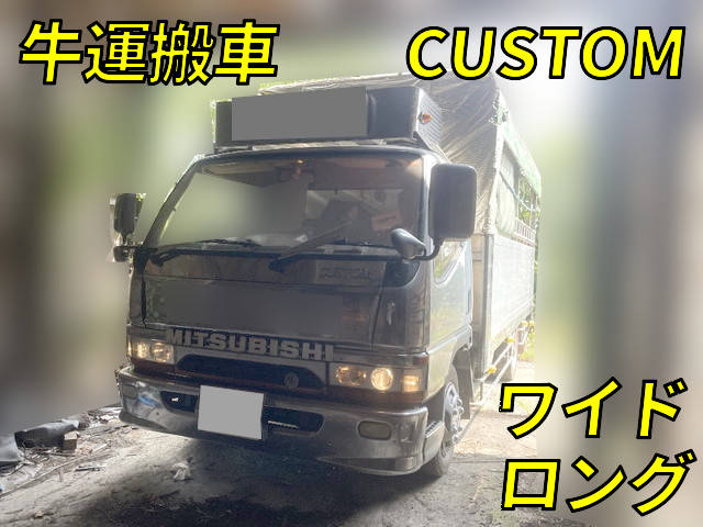 MITSUBISHI FUSO Canter Cattle Transport Truck KC-FE638EV 1996 206,591km