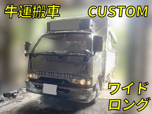 MITSUBISHI FUSO Canter Cattle Transport Truck KC-FE638EV 1996 206,591km_1