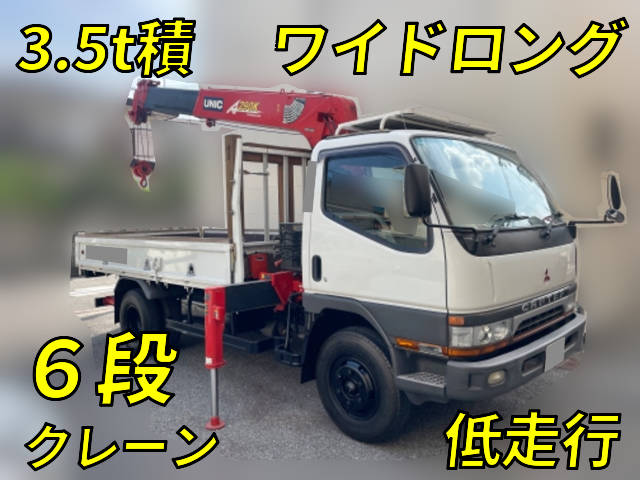 MITSUBISHI FUSO Canter Truck (With 6 Steps Of Cranes) KC-FE652E 1998 21,841km