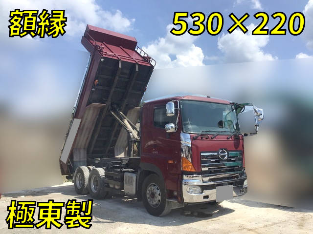 HINO Profia Dump QKG-FS1EKDA 2014 116,062km