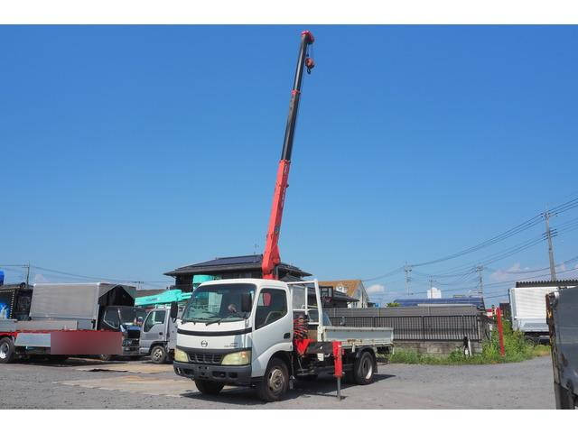 HINO Dutro Truck (With 3 Steps Of Cranes) PB-XZU388M 2005 186,000km