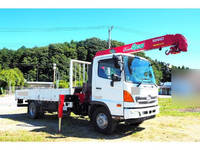 HINO Ranger Truck (With 4 Steps Of Cranes) TKG-FC9JKAP 2012 59,000km_1