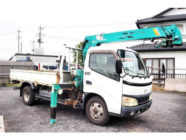 HINO Dutro Truck (With 3 Steps Of Cranes) PB-XZU388M 2005 110,000km