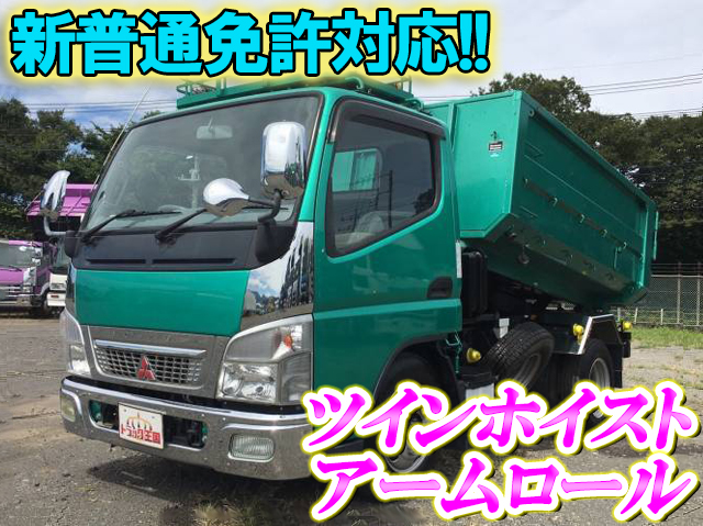 MITSUBISHI FUSO Canter Arm Roll Truck PDG-FE73D 2010 14,323km