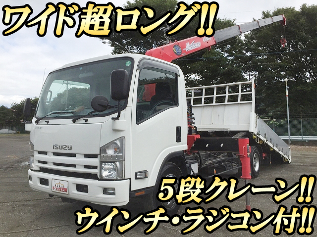 ISUZU Elf Safety Loader (With 5 Steps Of Cranes) PKG-NPR75N 2008 62,862km