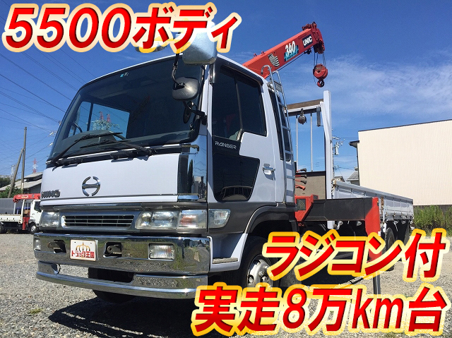 HINO Ranger Truck (With 4 Steps Of Unic Cranes) KC-FD2JLBA 1996 84,693km