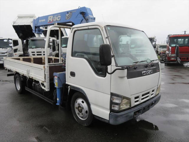 ISUZU Elf Truck (With 4 Steps Of Cranes) PB-NKR81AR 2006 117,000km