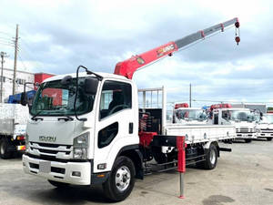 ISUZU Forward Truck (With 4 Steps Of Cranes) TKG-FRR90S1 2017 81,203km_1