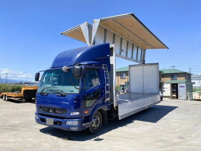 MITSUBISHI FUSO Fighter Aluminum Wing TKG-FK61F 2017 446,000km