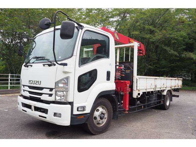 ISUZU Forward Truck (With 4 Steps Of Cranes) TKG-FRR90S1 2017 37,000km