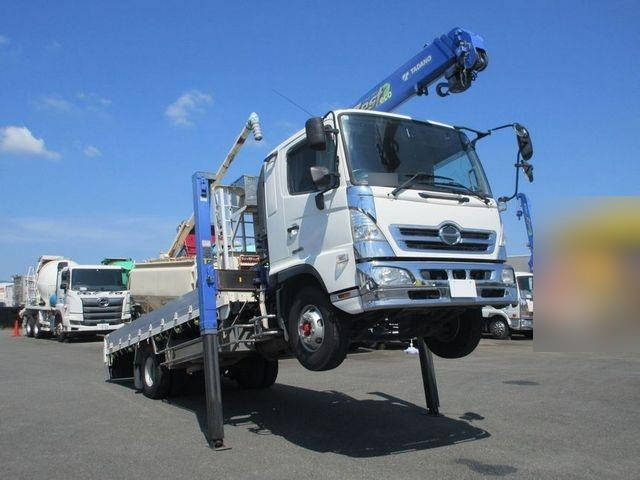 HINO Ranger Self Loader (With 3 Steps Of Cranes) TKG-FD9JLAA 2013 32,000km