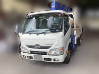 HINO Dutro Truck (With 4 Steps Of Cranes) TKG-XZU650M 2015 170,702km_3