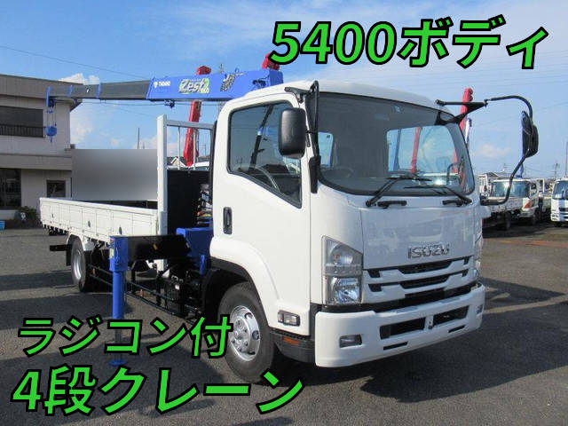 ISUZU Forward Truck (With 4 Steps Of Cranes) TKG-FRR90S1 2015 82,000km