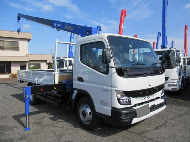 MITSUBISHI FUSO Canter Truck (With 4 Steps Of Cranes) 2PG-FEB90 2023 244km