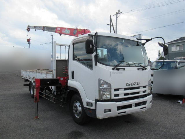 ISUZU Forward Truck (With 4 Steps Of Cranes) SKG-FRR90S1 2012 102,000km