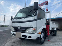 HINO Dutro Truck (With 3 Steps Of Cranes) BKG-XZU344M 2011 74,000km_3